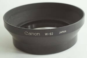 影OG【キレイ 送料無料】Canon W-62 キヤノン NewFD35-70mm F4用 メタルフード