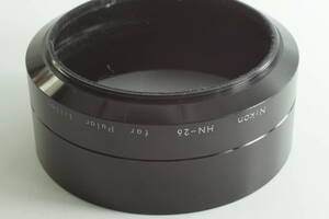 影FG【おおむねキレイ 送料無料】Nikon HN-26 for Polar filter ニコン 62mm径　偏光フィルター用 メタルフード