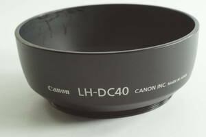 影FG【キレイ 送料無料】Canon LH-DC40 Powershot S2 3 5 IS用レンズフード