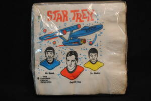  нераспечатанный Star Trek STAR TRECK салфетка 
