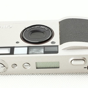 ジャンク品◆RICOH リコー GR1s デート シルバー 高級コンパクトフィルムカメラ◆A1238の画像5