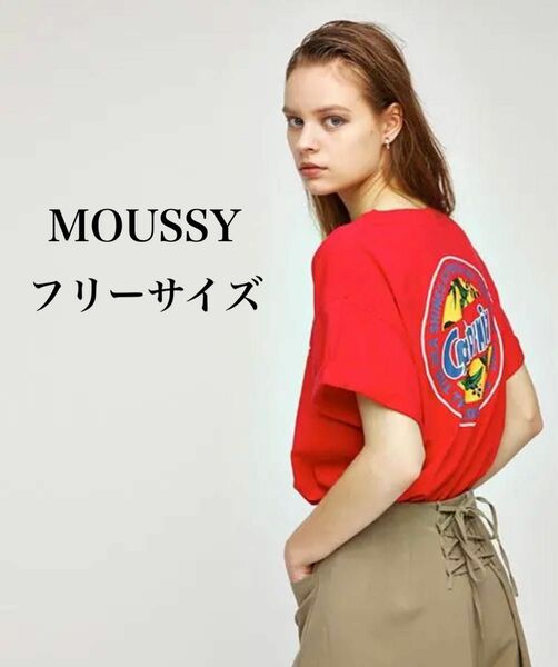 【レア商品ラスト1点】moussy マウジーCalifornia Tシャツ