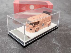 1/64 PINK PIG TM TIMEMICRO VW T1 フォルクスワーゲン ピンクピッグ 完成品 ミニカー 関連　1/43 京商　TSM minigt