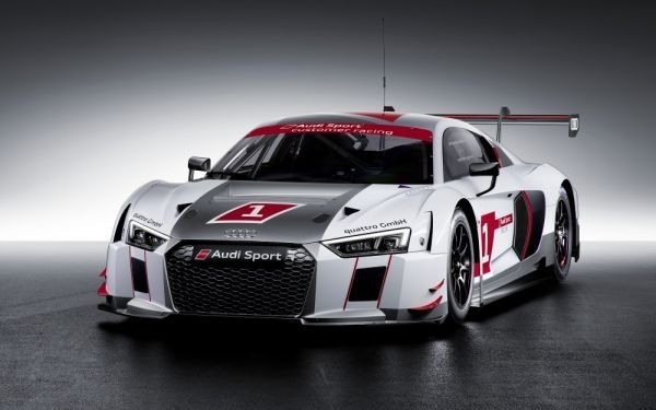 아우디 R8 LMS 2015 화이트 그레이 아우디 페인팅 스타일 벽지 포스터 특대형 와이드 921 x 576mm(스티커 제거 가능) 001W1, 자동차 관련 상품, 자동차 제조사별, 아우디