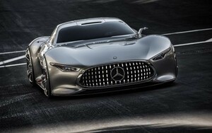  Mercedes Benz AMG Vision gran turismo 2013 год картина способ обои постер очень большой широкий 921×576mm(. ... наклейка тип )006W1