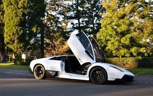 Art hand Auction Lamborghini Murcielago LP670-4 Super Veloce SV в стиле живописи, обои, постер, очень большая широкая версия, 921 x 576 мм, отслаиваемая наклейка, тип 007W1, машина, мотоцикл, Товары автомобильной тематики, другие