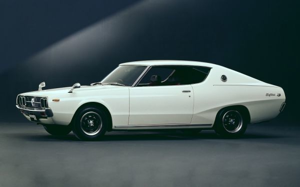 ملصق ورق جدران Nissan Skyline 2000GTX-E (الجيل الرابع C110) Kenmeri 1972 بنمط اللوحة إصدار واسع 603 × 376 مم (نوع ملصق قابل للنزع) 001W2, السلع المتعلقة بالسيارات, من قبل الشركة المصنعة للسيارة, نيسان