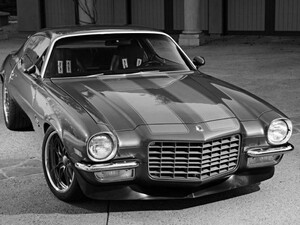  Chevrolet Camaro Z28 2 generation previous term 1971 year monochrome wallpaper poster 779×585mm is ... seal type 009S1