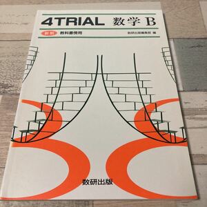 4TRIAL数学B (教科書傍用教番数B 581)　数研出版株式会社 (著)　出版社 数研出版　