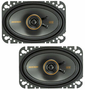 ■USA Audio■キッカー Kicker KSC460 (47KSC4604) 10x16cm (4ｘ6インチ) Max.150W ●保証付●税込