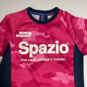 Spazio スパッツィオ 総柄 フットサル サッカー プラクティスシャツ 子供用 140cmの画像2