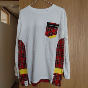 6/19までセール価格! サイズL Whiz Limited ファスナーポケット ロンT