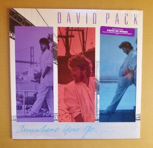 DAVID PACK (AMBROSIA) 「ANYWHERE YOU GO」米ORIG [半透明盤] ステッカー有シュリンク美品