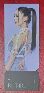 T-ARA キュリ Re:T-ARA フォトチケット 即決 トレカ Qri ティアラ ALL KILL TIKI TIKA Photo Ticket