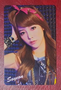 T-ARA ソヨン Lovey-Dovey トレカ 即決 日本盤 Soyeon Japanese ver. ティアラ フォトカード So Yeon Photocard ラビダビ