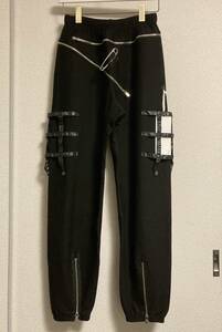 新品 48 ソロイスト TAKAHIROMIYASHITA The Soloist. スペースジョガー スウェットパンツ SPACE JOGGER 黒 ナンバーナイン 21AW