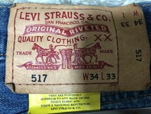 ◆LEVIS リーバイス 517　デニム ハーフパンツ W34 _画像8