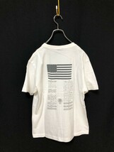 未使用タグ付◆ALPHA INDUSTRIES アルファ【星条旗】染込みプリント　半袖Tシャツ M_画像1
