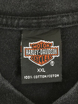 古着 90-00s USA製 HARLEY DAVIDSON リアル グラフィック イーグル Tシャツ XXL 古着_画像7