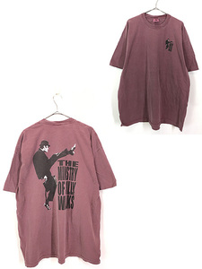 古着 00s USA製 the ministry of silly walks バカ歩き省 モンティ パイソン コメディ TV 番組 Tシャツ XXL 古着