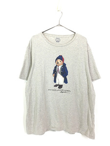 古着 Polo Ralph Lauren 「POLO BEAR」 ブリティッシュ ポロベア Tシャツ XXL 古着