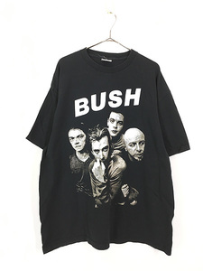 古着 90s USA製 Bush 希少!! 両面 BIG フォト オルタナ ロック バンド Ｔシャツ XL 古着