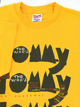 古着 90s The Who's Tommy オールド ミュージカル & ロック バンド Ｔシャツ XL 古着_画像4