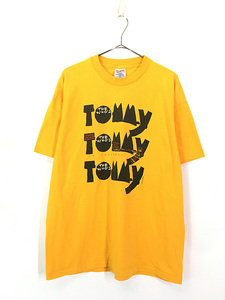 古着 90s The Who's Tommy オールド ミュージカル & ロック バンド Ｔシャツ XL 古着