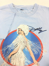 レディース 古着 80s Dolly Rebecca Parton カントリー シンガー Tシャツ L位 古着_画像4