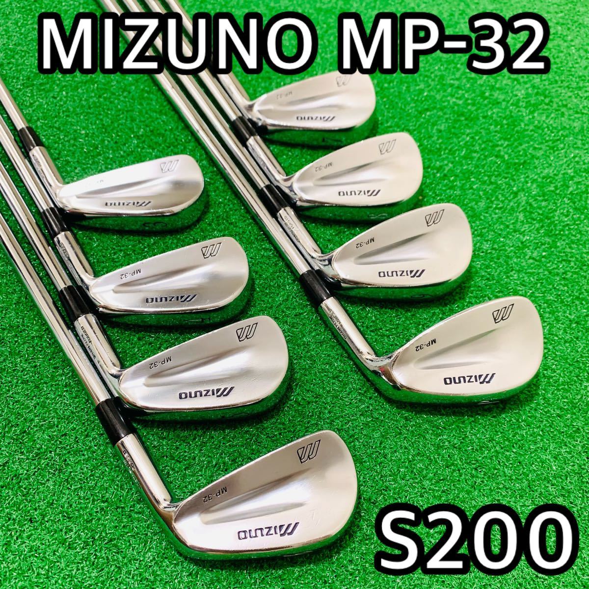 Y4919 MIZUNO MP-32 ミズノ アイアンセット 右利き 7本 S camping.com