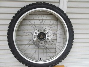 * Yamaha Serow 225* front wheel ( body number 1KH-000797) mileage 8,838Km part removing 