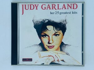 即決CD THE ENTERTAINERS JUDY GARLAND her 25 greatest hits / ジュディ・ガーランド アルバム X05