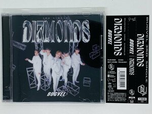 即決CD BUGVEL Diamonds 3rd SINGLE FC限定盤 ダイヤモンド 帯付き レア H02