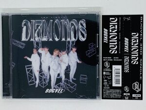 即決CD BUGVEL Diamonds 3rd SINGLE FC限定盤 ダイヤモンド 帯付き レア H02