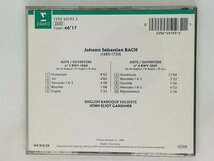 即決CD BACH SUITES POUR ORCHESTRE No 3 & 4 J.E. GARDINER バッハ ガーディナー ERATO レア Y11_画像2