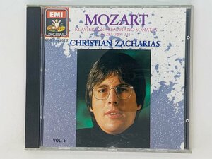 即決CD 西独盤 MOZART PIANO SONATAS K 309 281 331 / ZACHARIAS / モーツァルト ツァハリアス Y11