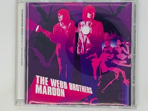 即決CD The Webb Brothers / MAROON / THE LIAR'S CLUB , MAROONED / アルバム ツメカケ Y16