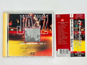 即決CD LOUIS ARMSTRONG GRAND MASTER JAZZ / ルイ・アームストロング / 帯付き アルバム Z44
