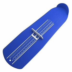  adult pair measuring instrument shoes. size measurement equipment adjustment possibility distance Major foot care tool [ blue ]