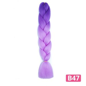  hair extension for women 24 -inch hair accessory Halloween festival B47 gradation 