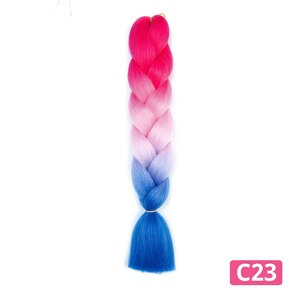  hair extension for women 24 -inch hair accessory Halloween festival C23 gradation 