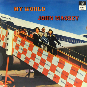 輸入LP☆ JOHN MASSEY My World（artone RCA Victor 32-113）ジョン・マジー オルガン ビートルズ曲 VC10 英国海外航空 BOAC 旅客機