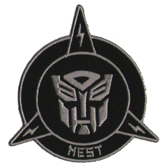  Transformer NEST embroidery badge 