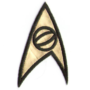  cosmos Daisaku war science embroidery badge 