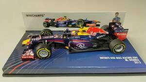 ミニチャンプス 1/43　レッドブル　RB9　M.ウェーバー（410130002）