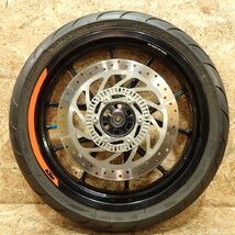 【送料Lサイズ】KTM VBKJPA403JC053*** 125DUKE フロントホイール 17×3.00 専用動画あり 検.( 250 20236 13 寅83_画像2