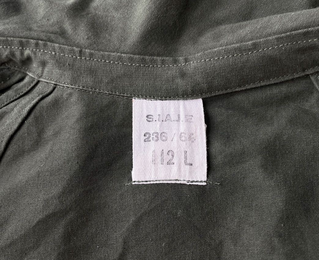 美品 60s フランス軍 フロックコート 112L 大きいサイズ ハーフコート