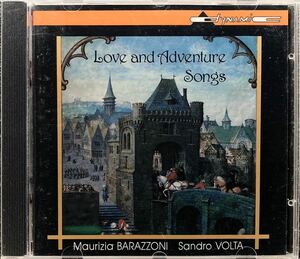 CD/ Love and Adventure Songs〜ミラン、ヴァルデラーバノ、ムダーラ、サンス、ステッファーニ / バラッツォーニ(S)、ヴォルタ (ビウエラ)