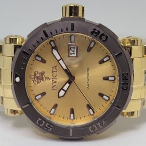 【あるうちに買っとけ系♪~】Invicta インビクタ 35643 48mm シーベース オートマチック ゴールド&パープルベゼル