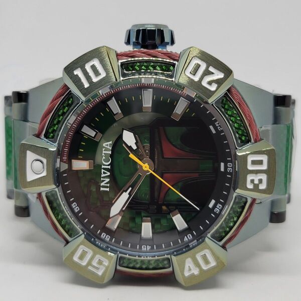 Invicta インビクタ 40974 52mm STAR WARS ボバ フェット《世界限定1977本☆ベストなカラーリング♪》